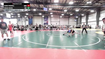 119 lbs Rr Rnd 2 - Kade Pudwill, Midwest RTC vs Noah Hicks, Ride Out Wrestling Club