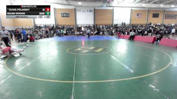 100 lbs 3rd Place - Olivia Polansky, Bridgewater-Raynham vs Kelsie Strong, Marshwood