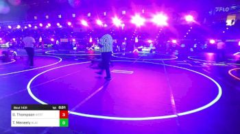 102 lbs Round Of 16 - Gunner Thompson, Western Nebraska Elite vs Truin Meneely, Black Fox Wrestling Academy