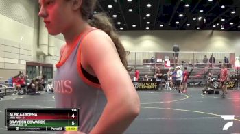 117 lbs Round 3 (4 Team) - Zach Aardema, Ares Red vs Justice Milligan, Illinois KIA