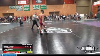 133 lbs Champ. Round 2 - Kevin Lopez, Sacramento City vs CJ Howard, Palomar