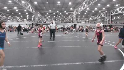 70 lbs Round 4 (6 Team) - Paige Wright, Central Pennies Power vs Abigail Smith, BC Lady Predators