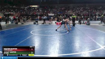 120 lbs Semifinal - Kolter Burton, American Falls vs Scout Santos, Mt. View