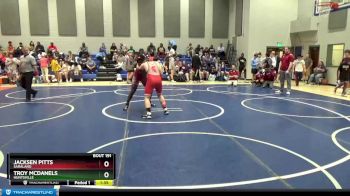 195 lbs Champ. Round 2 - Jacksen Pitts, Saraland vs Troy Mcdanels, Huntsville