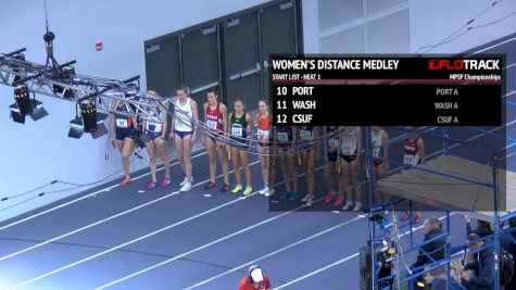 Women's Distance Medley Relay, Heat 1 - Dani Jones Out-Kicks Elise Cranny!