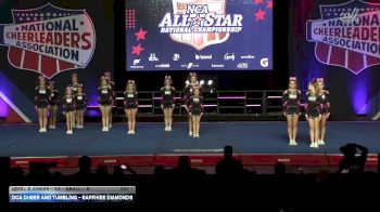 DCA Cheer and Tumbling - Sapphire Diamonds [2026 L2 Junior - D2 - Small - B Day 1] 2026 NCA All-Star National Championship