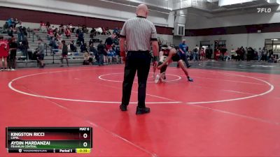 126 lbs Cons. Round 4 - Kingston Ricci, Lapel vs Aydin Mardanzai, Franklin Central