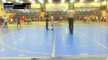 125 lbs Cons. Round 6 - Wyatt Payne, Georgetown (KY) vs Luke Green, Mt. Olive