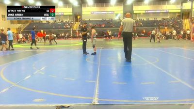 125 lbs Cons. Round 6 - Wyatt Payne, Georgetown (KY) vs Luke Green, Mt. Olive