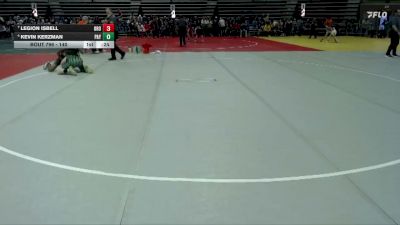 140 lbs Cons. Semi - Kevin Kerzman, Paynesville vs Legion Isbell, Orono