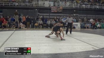 145 3rd Place - Quinn Devaney, Mcdonogh vs Ethan Krause, Georgetown Prep