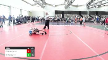 85 lbs Rr Rnd 9 - Cooper Mcarthur, Backyard Brawlers vs Brycen Dawley, Roundtree Wrestling Academy Black