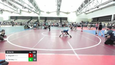 89 lbs Rr Rnd 10 - Quinn Bagnell, Orchard South WC vs Shane Tormey, Shore Thing Wave