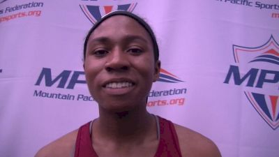 Olivia Baker after punching ticket to NCAAs