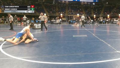 110 lbs Consy 1 - Cam Longstreth, Canon-McMillan vs Denny Church, Fort LeBoeuf