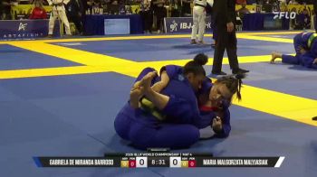 Maria Malgorzata Malyjasiak vs Gabriela De Miranda Barroso 2026 World Jiu-Jitsu IBJJF Championship