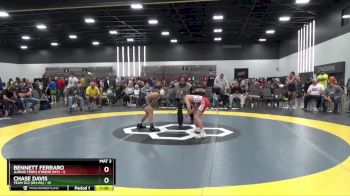 105 lbs Round 2 (8 Team) - Chase Davis, Team 922 (OH-PA) vs Bennett Ferraro, Junior Terps Xtreme (MY)