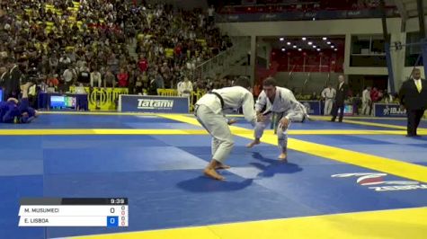 MICHAEL MUSUMECI JR. vs EDUARD LISBOA 2018 World IBJJF Jiu-Jitsu Championship