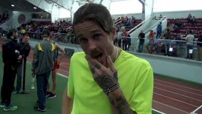 Chris Barnicle world's fastest stoner just misses sub 2 in 800m at BU Last Chance