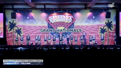 CheerCats - Volt4ge [2026 L4 Senior Coed - Small Day 3] 2026 Spirit Sports Grand Nationals