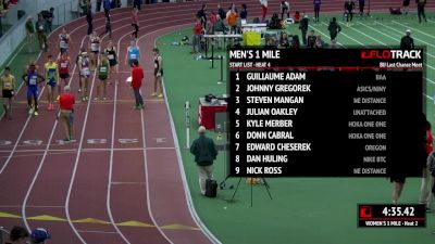 Men's Mile, Edward Cheserek Breaks NCAA Record 3:52.01!