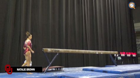 Natalie Brown - Beam, Oklahoma - 2017 GymQuarters Invite