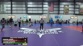 70 lbs Semifinal - Hunter Young, Guerrilla Wrestling (GWA) vs Dominik Coleman, Legacy Dragons