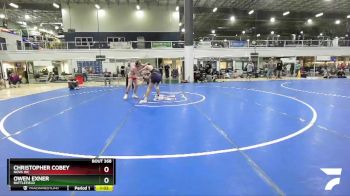 138 lbs Cons. Round 3 - Owen Exner, Battlefield vs Christopher Cobey, NOVA WC