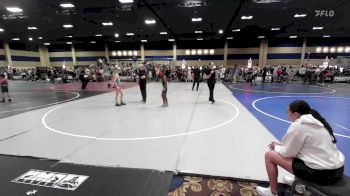 72 lbs Rr Rnd 2 - Ella Heyne, Kalispell WC vs Ana Gisele Kelly, Cyclones Wrestling & Fitness