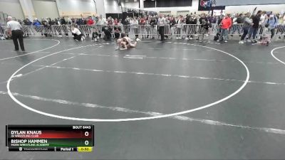 102 lbs Cons. Round 3 - Bishop Hammen, Moen Wrestling Academy vs Dylan Knaus, ISI Wrestling Club