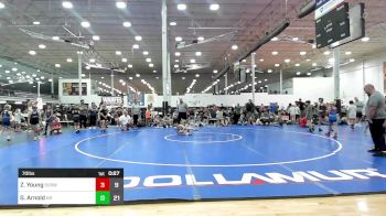 70 lbs Semifinal - Zayne Young, Steel Valley Renegades vs Gavin Arnold, Kraken ES