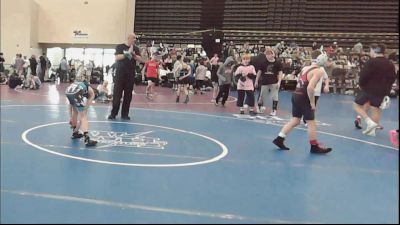 81 lbs Rr Rnd 5 - Griffin Doroshenko, Mat Assassins Black - MSE vs Jaxon Candeloro, Dark Horse - MSE