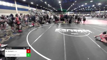 83 lbs Quarterfinal - Mason Schlaht, Sunkist Kids Monster Garage vs Jantz Greenhalgh, Carbon WC