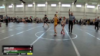 72 lbs Round 1 (10 Team) - Jason Jones, The Wrestling Mill vs Bennett Kocher, SHWA