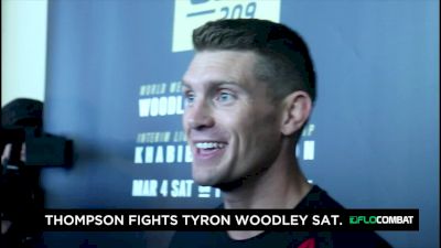 Stephen Thompson Says Nerves Won't Be a Factor This Time Around