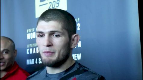 Khabib Nurmagomedov Talks 'Real' Lightweight Title at UFC 209