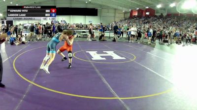 126 lbs Champ. Round 2 - Edward Vitu, Ohio vs Landon Lanz, Michigan