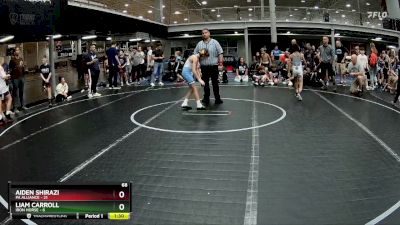 68 lbs Placement (4 Team) - Aiden Shirazi, PA Alliance vs Liam Carroll, Iron Horse