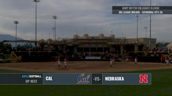 Cal vs Nebraska   2017 Mary Nutter Classic 2