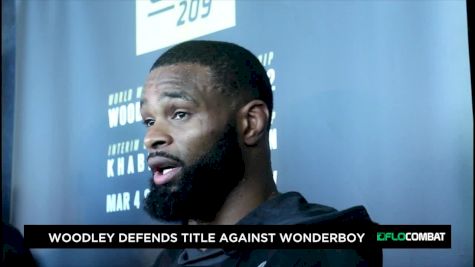 UFC 209: Tyron Woodley Pre-Fight Scrum