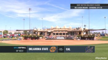 Oklahoma State vs Cal   2017 Mary Nutter Classic 2
