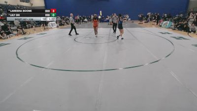 138 lbs Quarterfinal - Lily Oh, Riverside vs Lanesha Boone, Churchland