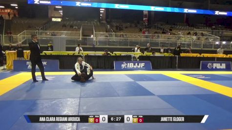 Janette Gloger vs Ana Clara Regiani Arouca 2025 Pan Jiu Jitsu IBJJF Championship