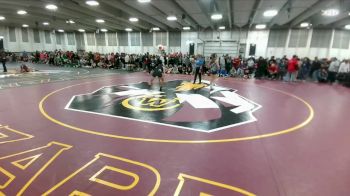 120 lbs Champ. Round 3 - Dalynn O`Blia, Holy Family vs Kiahna Spellman, Brighton