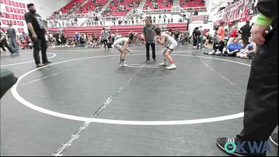 80 lbs Round Of 16 - Colt Anderson, OKC Saints Wrestling vs Maddox Henderson, Standfast