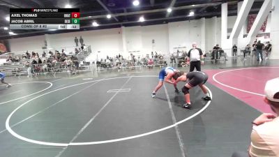 156 lbs Consi Of 8 #2 - Axel Thomas, Unattached vs Jacob Abril, Desert Dogs WC