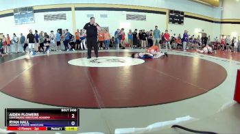 144 lbs 7th Place Match - Aiden Flowers, Contenders Wrestling Academy vs Ryan Hall, Midwest Xtreme Wrestling