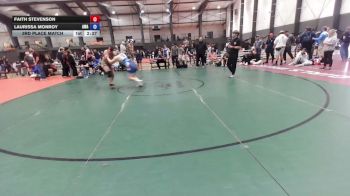 190 lbs 3rd Place Match - Faith Stevenson vs Laurissa Monroy, Ascend Wrestling Academy