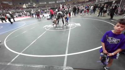 54 lbs Round Of 16 - Joaquin Vasquez, Duran Elite vs Loran Richmeier, Garden City WC