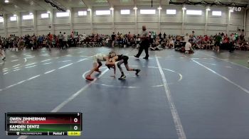 56 lbs Round 2 (8 Team) - Owen Zimmerman, Killer Elite vs Kamden Dentz, Phoenix WC